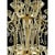 Early 21st Century Ornate Imperial Venetian Chandelier with Gold Curled Murano Glass by Simoeng For Sale - Image 5 of 9
