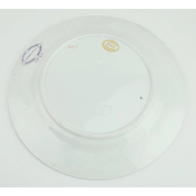 1850's Charles Meigh & Sons Vermicelli Pottery Plates, Set of 4 For Sale - Image 4 of 13
