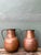 Vintage Moroccan Patinated Hammered Copper Water Jugs - A Pair For Sale - Image 9 of 12