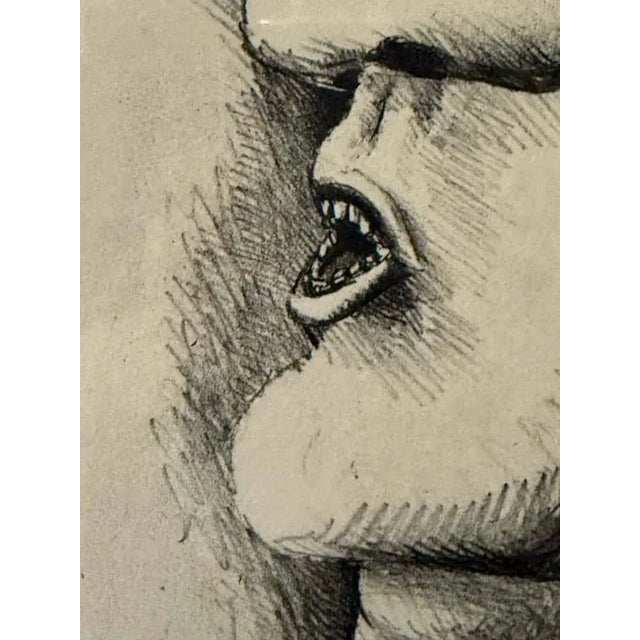 Printmaking Materials "Kopffüßler Mit Einer Wunde (Head-Footer With a Wound)" Lithograph by Horst Ante For Sale - Image 7 of 10