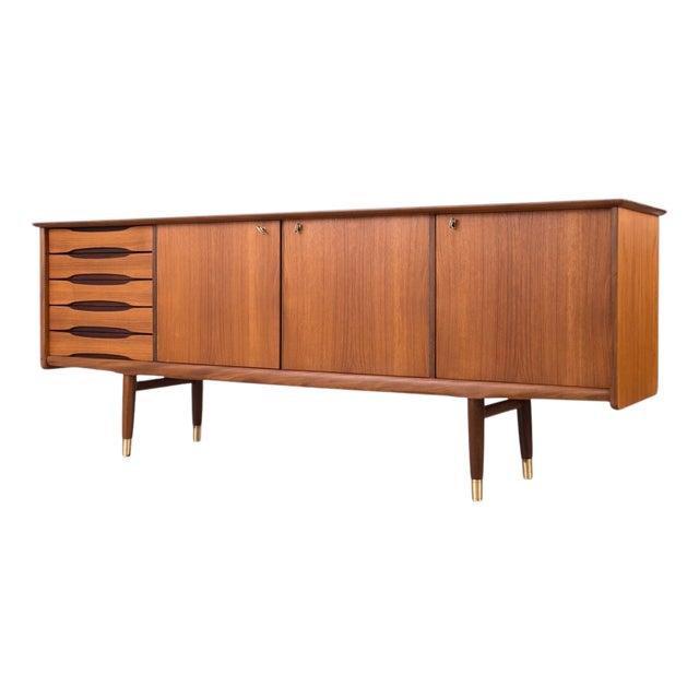 Teak Sideboard from Brødrene Sörheim, Norway, 1960s For Sale