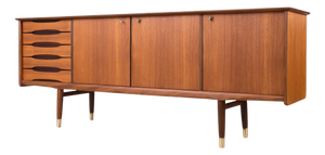 Teak Sideboard from Brødrene Sörheim, Norway, 1960s