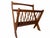1970s Danish Modern Folding Teak Magazine Rack For Sale - Image 13 of 13