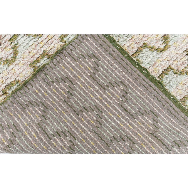 Tan Vintage Swedish Pile Rug by Sigvard Bernadotte at Doris Leslie Blau For Sale - Image 8 of 8