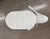 Wood 1960's Rattan White Elephant Side/Drink Table For Sale - Image 7 of 11