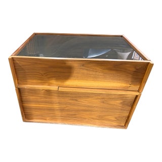 Huppe Two Drawer "Swan Collection" Nightstand For Sale