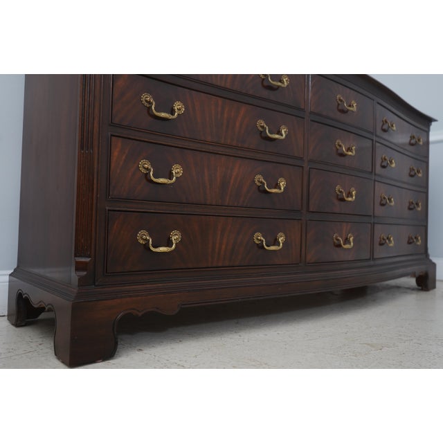 Drexel Heritage Heirlooms Mahogany Double Dresser For Sale - Image 12 of 18