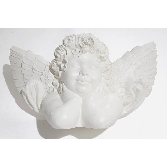 Angel in Plaster by D. Esposito, 1950s For Sale - Image 13 of 13