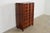 1940s John Widdicomb French Provincial Louis XV Solid Mahogany Highboy Dresser, Circa 1940s For Sale - Image 5 of 14