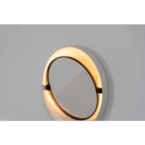 Glass Model A41 Backlit Wall Mirror by Allibert For Sale - Image 7 of 12