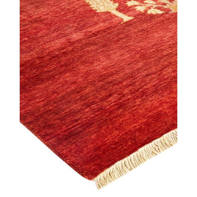 With an amalgam of sizes and aesthetic influences ranging from art deco to Rorschach and modernist, the rugs in the...