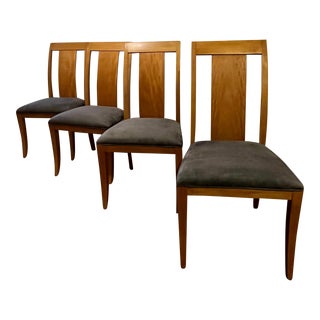 1990s Ethan Allen Vintage Side Chairs - Set of 4 For Sale