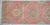 1960s Traditional Turkish Runner Rug Hand Knotted Distressed Low Pile Pink Hallway Decor For Sale - Image 9 of 13