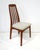 Teak Upholstered Dining Chairs 2 Arm 2 Sides in the Style of Danish Modern For Sale - Image 10 of 17