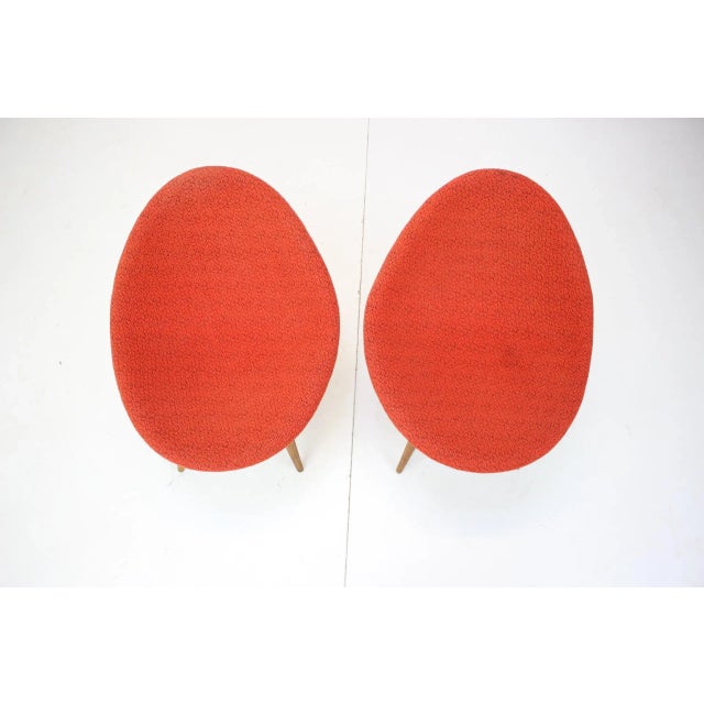 Armchairs by Miroslav Navratil, Czechoslovakia, 1960s For Sale - Image 3 of 12