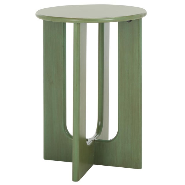 Ashanka End Table in Green For Sale In Philadelphia - Image 6 of 8