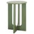 Ashanka End Table in Green For Sale In Philadelphia - Image 6 of 8