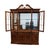 Ethan Allen Ethan Allen 18th Century Mahogany Collection 70" Pierced Wood Pediment Lighted Display China Cabinet 22-6549 For Sale - Image 4 of 15