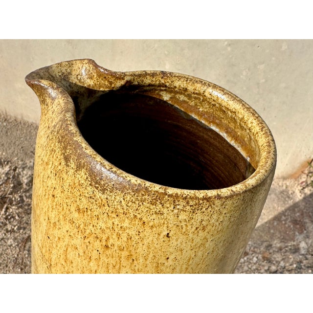 Large Sculptural Studio Ceramic Art Jug Vase by Helma Klett, Germany, 1940s For Sale - Image 13 of 18