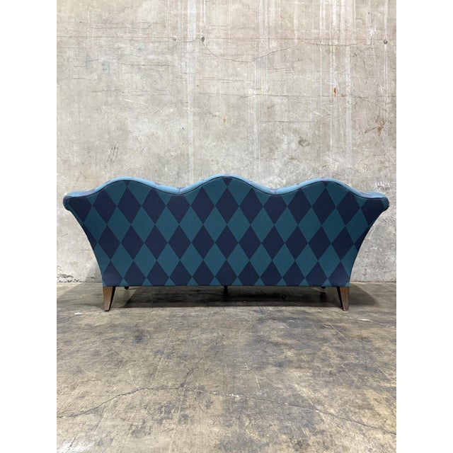 Textile San Marco Sofa by Tom Hutton for Donghia, 1993 – 98” Sculptural Roll-Arm Sofa For Sale - Image 7 of 14