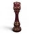 Planter in Glazed Burgundy and Gold Ceramic For Sale - Image 12 of 12