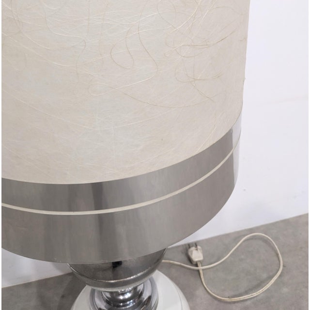 Large Vintage Table Lamp from Delmas, 1970s For Sale - Image 4 of 6