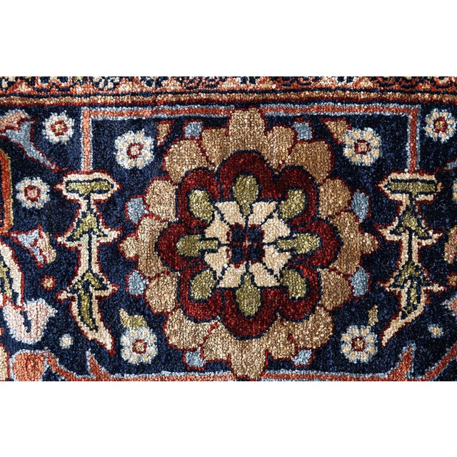 Traditional Doris Leslie Blau Small Vintage Egyptian Handmade Silk Rug For Sale - Image 3 of 9
