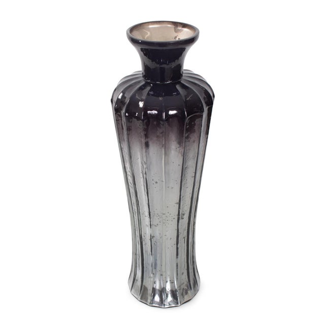 Elevate your decor with these stunning Mercury Vases, featuring a captivating ombre effect that transitions seamlessly...