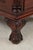 Chippendale Style Ball & Claw Mahogany Partners Desk For Sale - Image 16 of 17