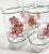 Nostalgic Sleigh Tumblers- Set of Four For Sale - Image 4 of 9