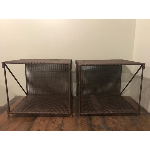 Restoration Hardware 1920s French Metal Side Tables A Pair Chairish