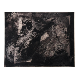 1973 JoAnne Paschall Memphis Flood Abstract Aquatint