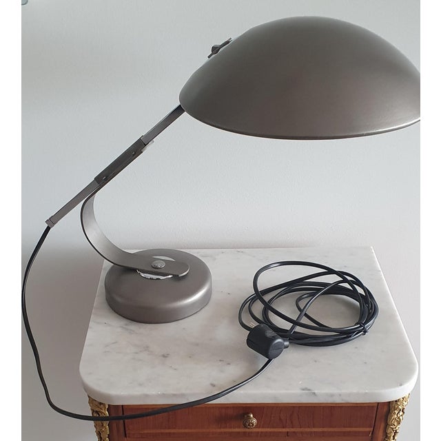 Modernist Industrial Lamp from Ferdinand Solere, 1950 For Sale - Image 17 of 18