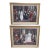Set of 2 Vintage Elizabethan 16th Century Court Scene Framed Prints 41" For Sale