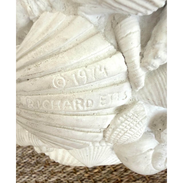 Richard Etts Plaster Shell Sconces For Sale - Image 10 of 12