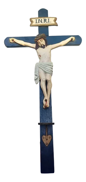 Wooden Cross of Saint Jesus, 1890s