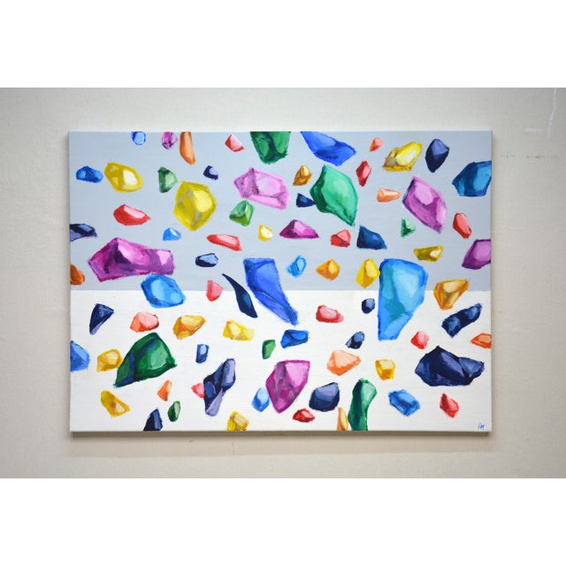 I poured my joy into every brushstroke of this vibrant acrylic painting. Using abstract forms and bold colors, I wanted to...