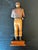 j.g. Wiggins Folk Art Carved Wood and Painted Figure of George S Patton Signed and Dated 1952 For Sale - Image 4 of 6