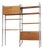 Mid Century Two Bay Ladderax Modular Bookcase For Sale