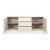 Modern Modern Whitewash Geometric Sideboard For Sale - Image 3 of 11