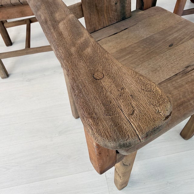Brutalist Dining Chairs – Set of 8 For Sale - Image 9 of 18