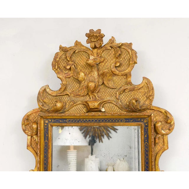 Antique French Regence Style Gilt-Mirror