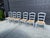 Late 20th Century French Country Ladder Back Rush Seat Dining Chairs – Set of 6 For Sale In Atlanta - Image 6 of 9