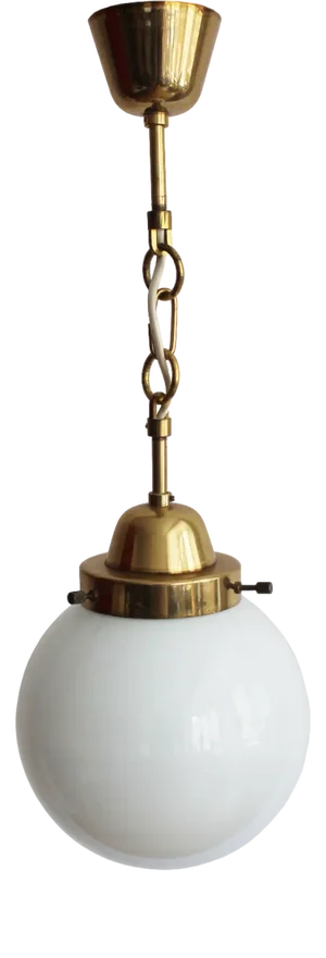 Art Nouveau Ceiling Lamp, 1920s