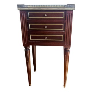 Louis XVI Style Bedside Chest of Drawers, 1890s For Sale