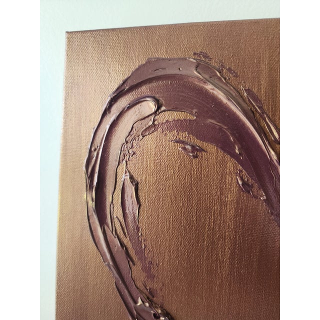 Copper Heart Painting For Sale In Raleigh - Image 6 of 8
