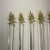Mid-Century Modern Mid 20th Century Vintage Blown Glass Christmas Tree Swizzle Sticks - Set of 8 For Sale - Image 3 of 7