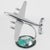 Silver Desktop Airplane Model for Air France, Aluminum Lockheed Constellation, 1950 For Sale - Image 8 of 11