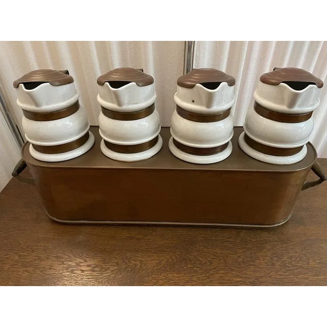 Warming Vessels, Set of 5 For Sale - Image 10 of 11