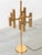 Brass Gold 18 Lights Table Lamp attributed to Gaetano Sciolari for Boulanger, 1970s For Sale - Image 16 of 18